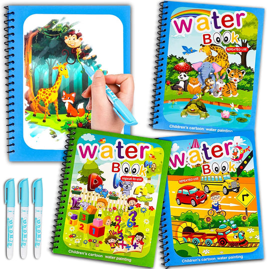 Magic Water Drawing Book (Reusable)